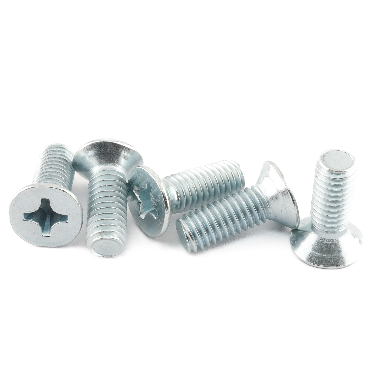 Senkschrauben GELB VERZINKT M 2,5 x 6 VE=50