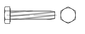 Gew.-Schneidschrauben 6 x 12mm VE=1000