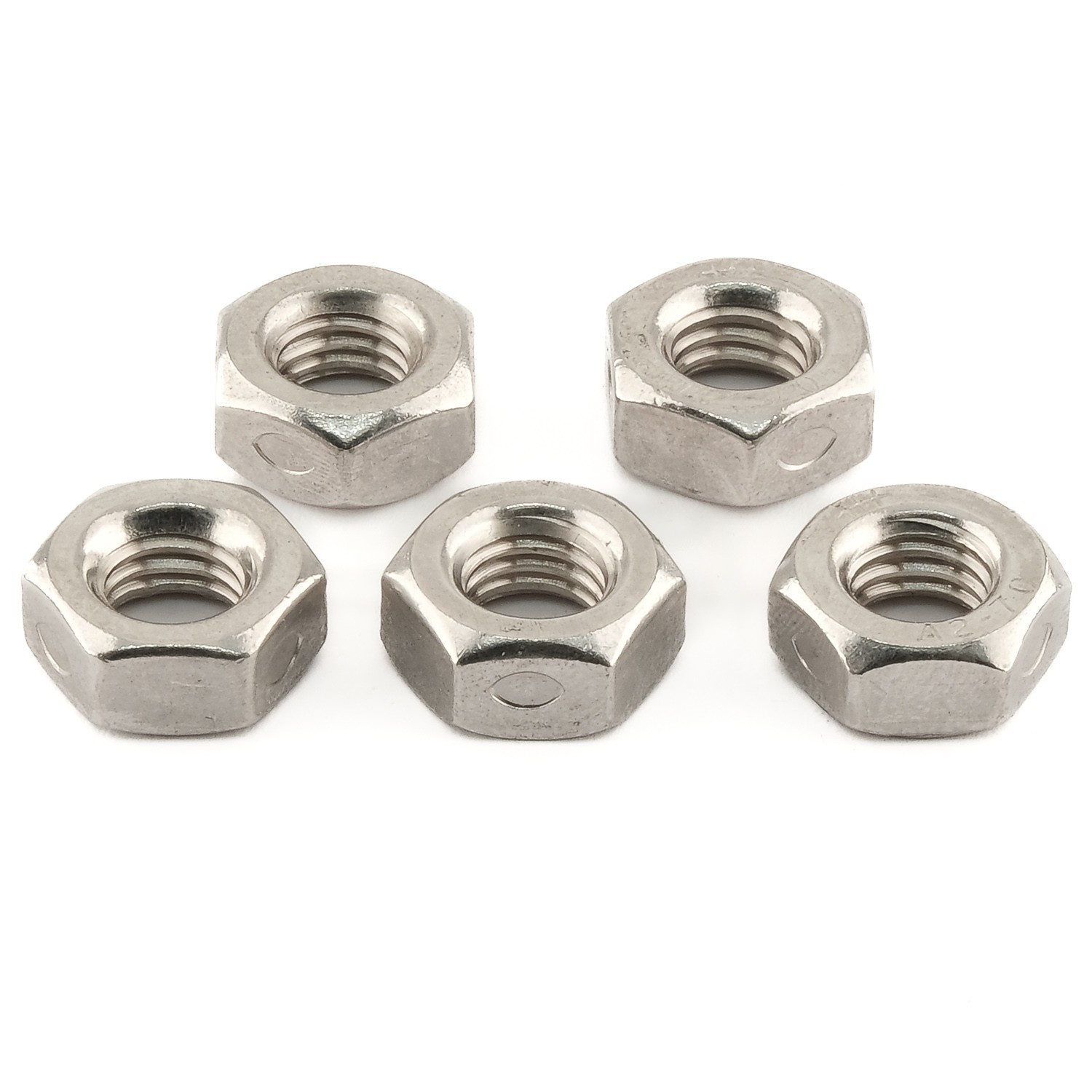 DIN 980 A 2 V M 10 DIN 934 mit 3-Punkt-Quetschung A 2 VE=10 Stück