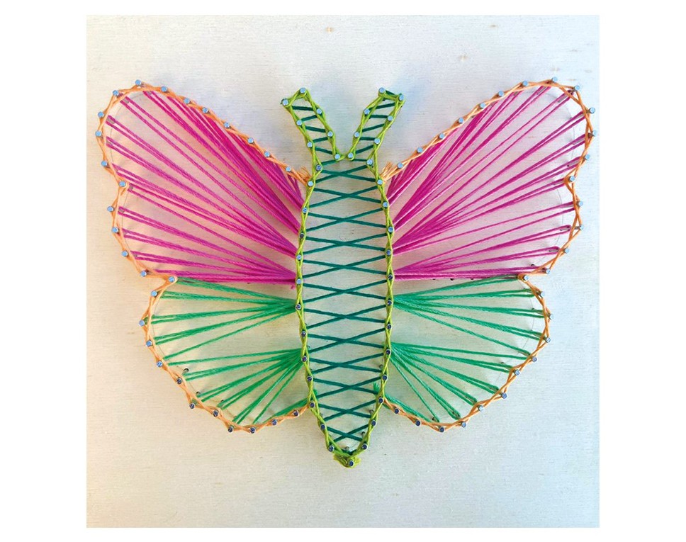 M-NB1 - Nagelbild Schmetterling