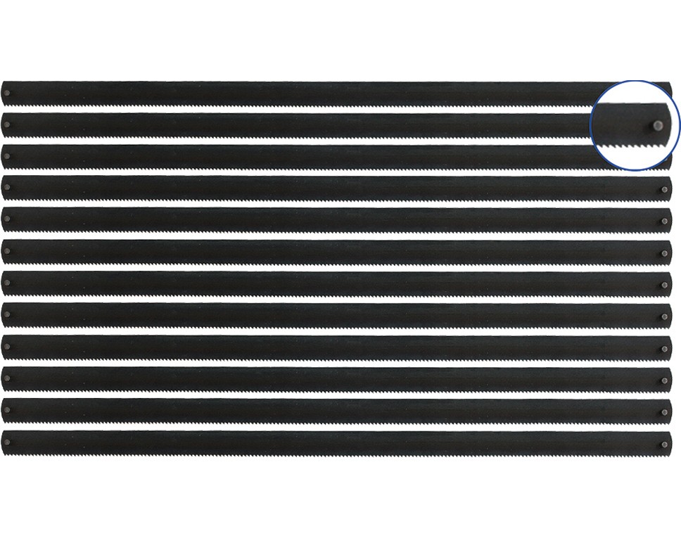 12-12 - Stift Sägeblätter 148 mm, (12x Metall)