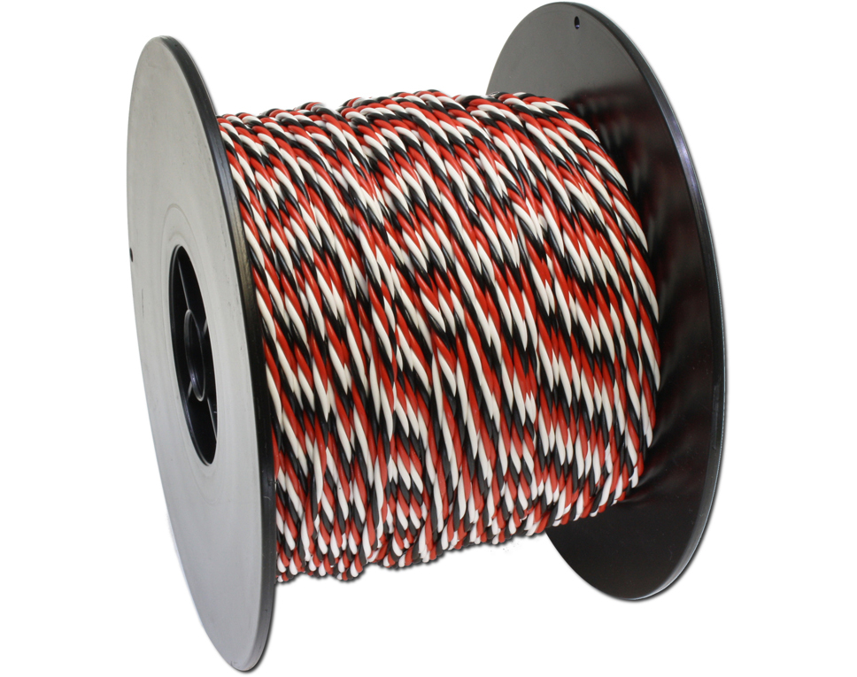 325F - PVC Kabel 3-adrig 100m für Futaba