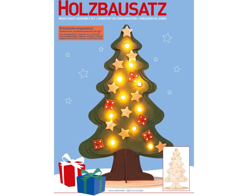 M845 - Holzbausatz Tannenbaum