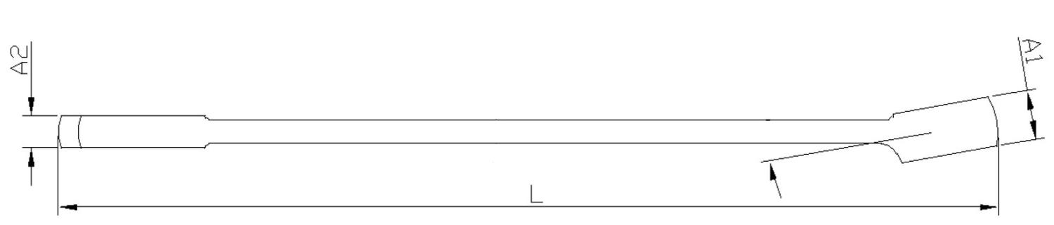 Projahn - Langer Gabelringschluessel 13 mm L207mm - 1 Stück