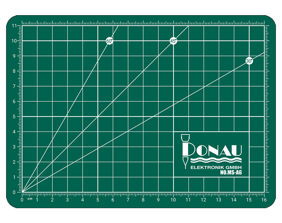 MS-A6 - Selbstheilende Schneidematte A6 (178 x 127 x 3 mm)