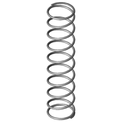 Druckfeder - Edelstahl - 0,5 x 6,8 x 30mm