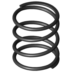 Druckfeder - Federstahl - 0,5 x 6,5 x 7,5mm