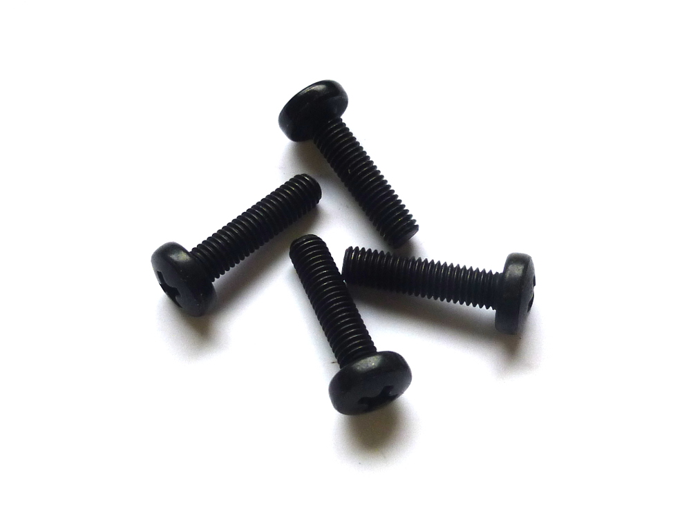 DIN 7985 PH M3x5 schwarz verz. (50 Stück)