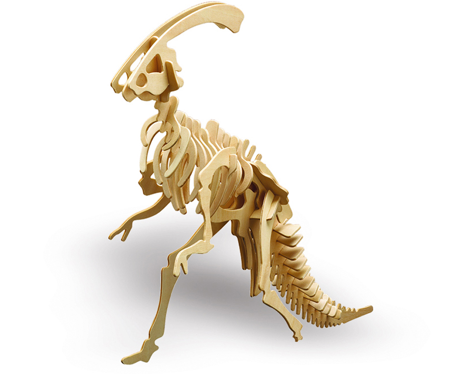 M856-4 - Holzbausatz Parasaurolophus