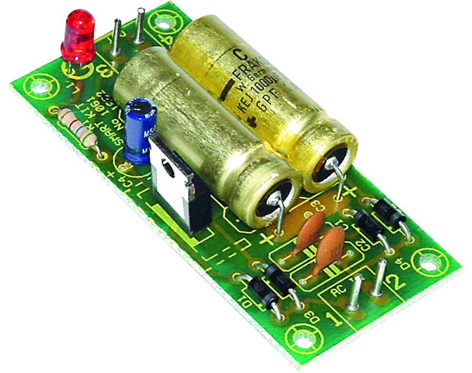 B1061 - Stabilisiertes Netzteil 12 V - 0,5 A
