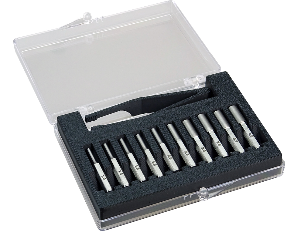 865-SET - Micro Steckschlüssel Set 10-tlg. 1-4 mm