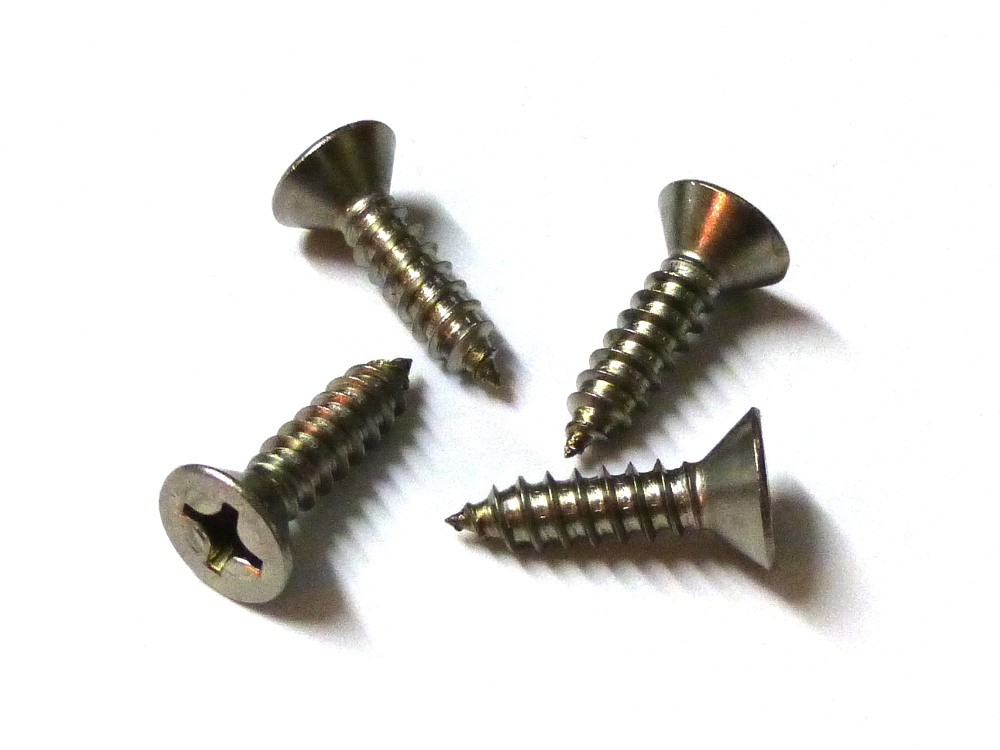 Senk-Blechschrauben 4,8 x 22mm KP = 20 Stück
