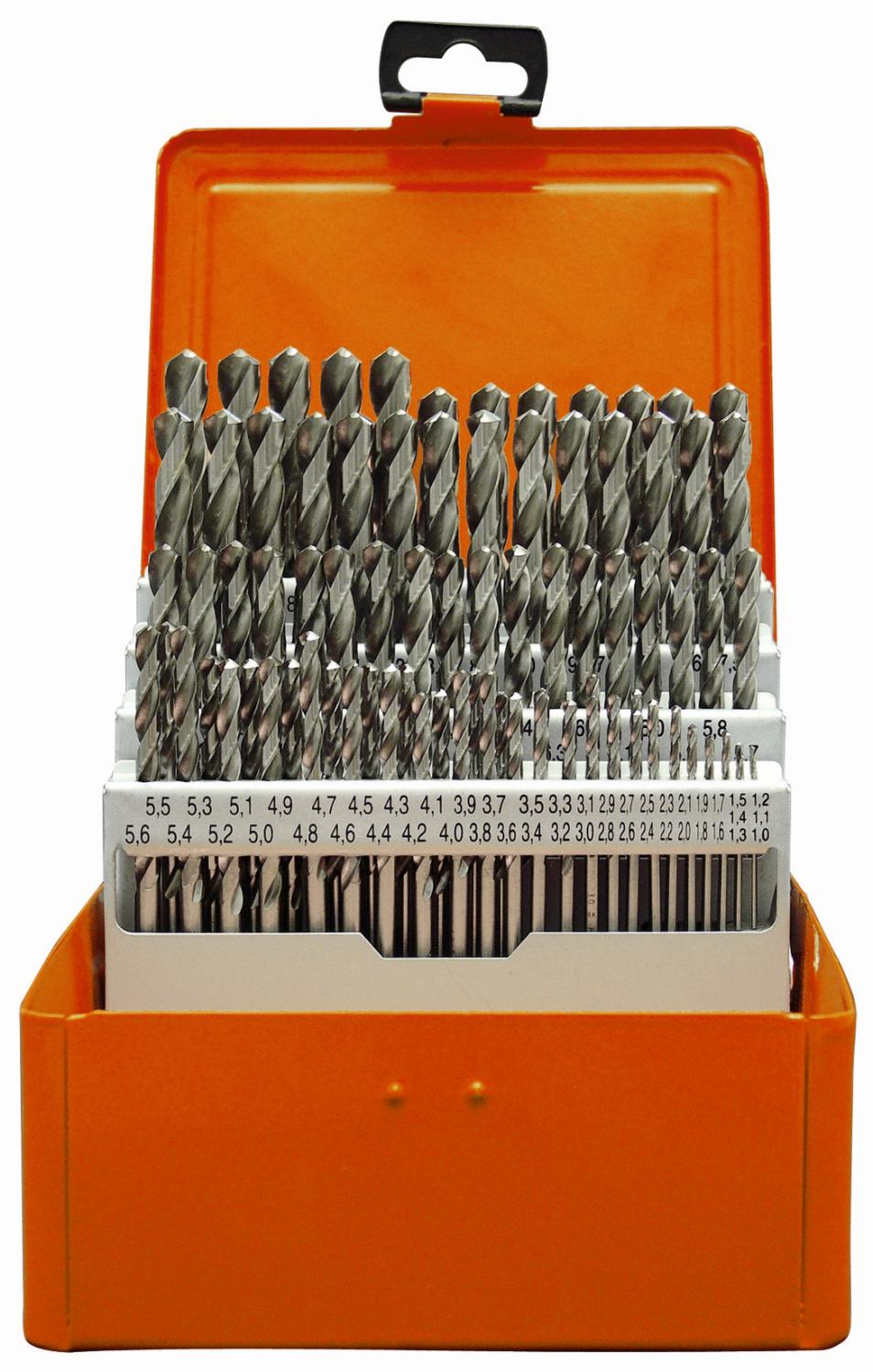 Projahn - Bohrerkassette DIN 338 HSS-G 50tlg 1-5,9/0,1 mm TURBO - 1 Stück