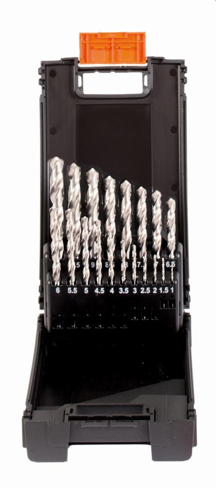 Projahn - Kassette Kunststoff HSS-G Turbo 19tlg. 1 - 10 mm - 1 Stück