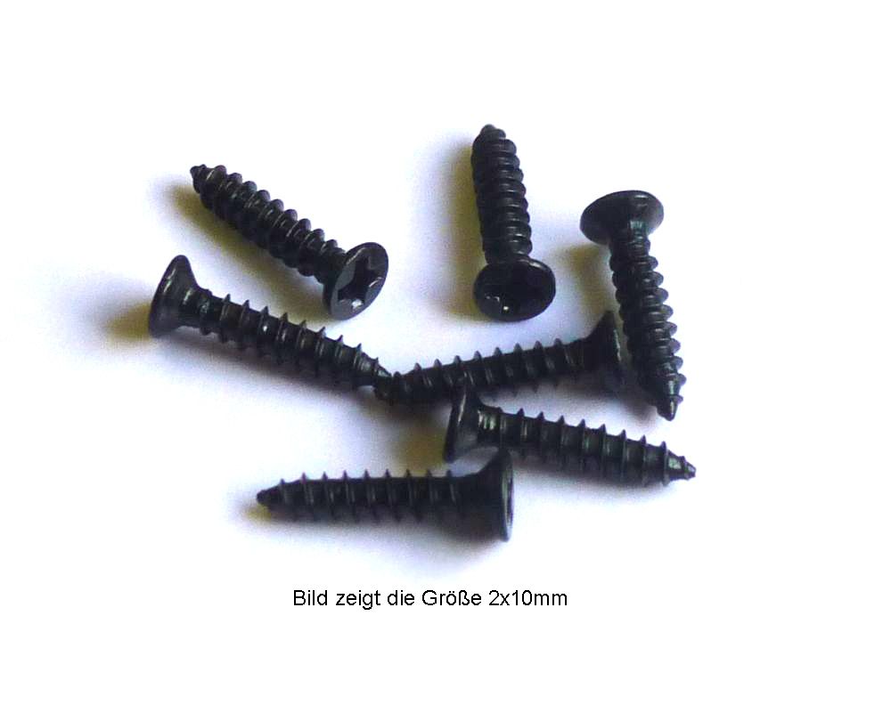 Blechschrauben mit Senkkopf, 3,5 x 13 mm, VE=1000 Stück