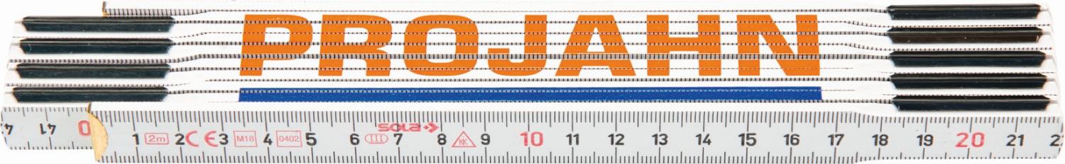 Projahn - Gliedermassstab Holz 2 m - 1 Stück