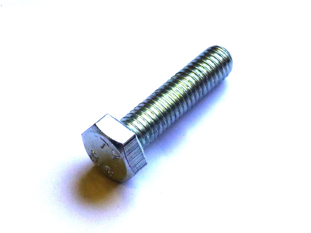 Sechskantschrauben DIN 961 8.8 M 24 x 1,5 x 50 galv. verzinkt gal Zn VE= 25Stück