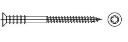 FISCHER-Justierschr. 6 x 70mm VE=100