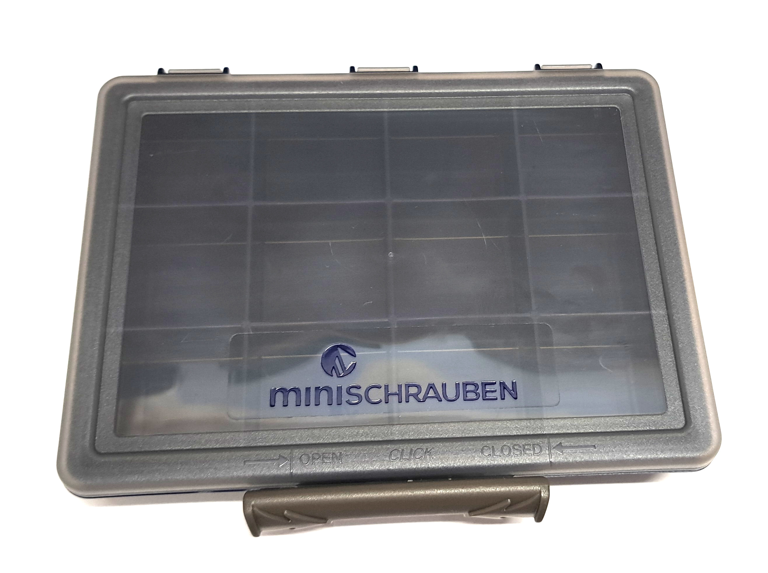 M3 - Sortiment  mit TX-Schrauben, Muttern und Scheiben in Edelstahl A2 (350 Teile)