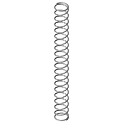 Druckfeder - Edelstahl - 0,25 x 3,45 x 32,4mm