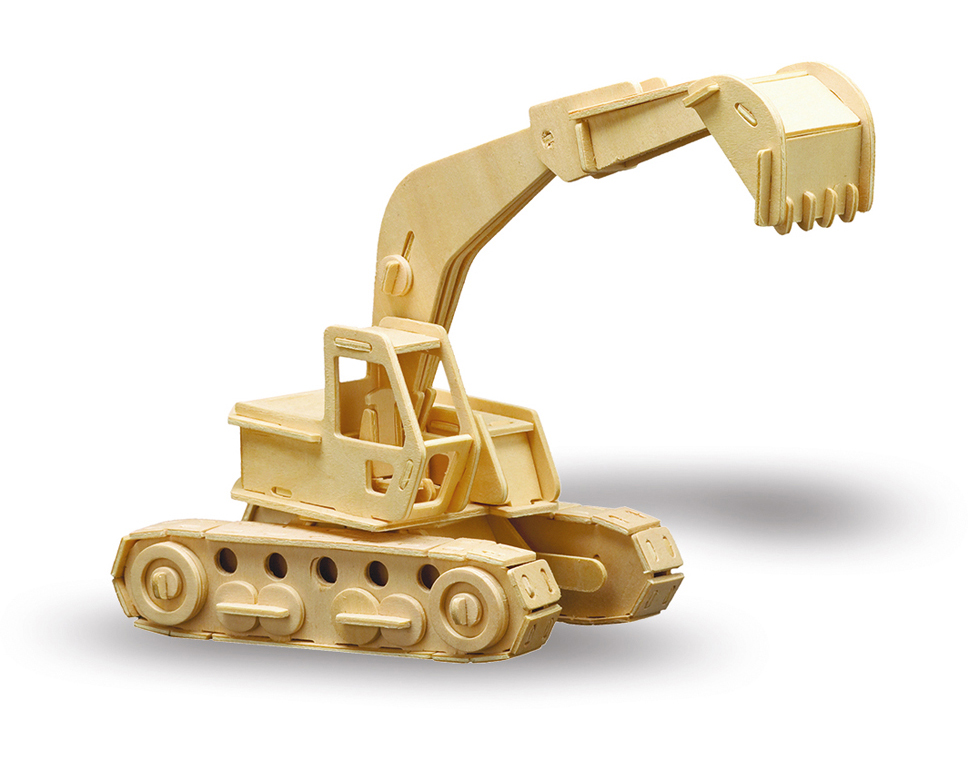M863-7 - Holzbausatz Bagger