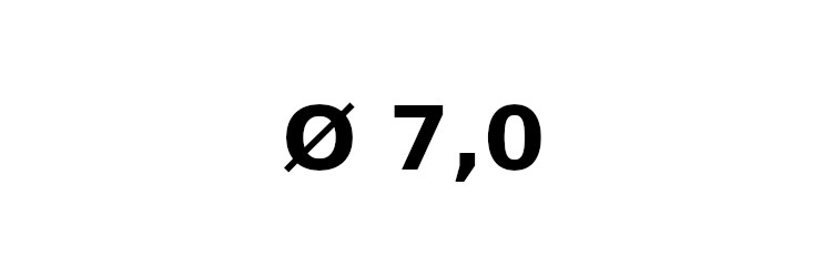 Durchmesser 7