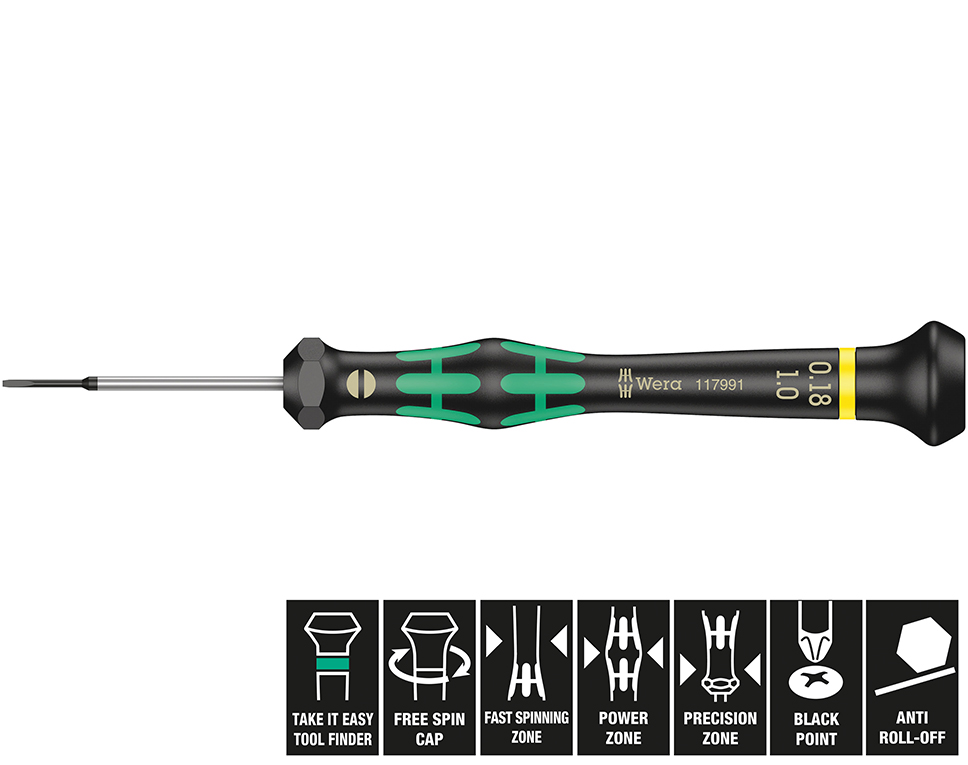 260-WE-10 - Schlitzdreher Wera 1,0 x 40 mm