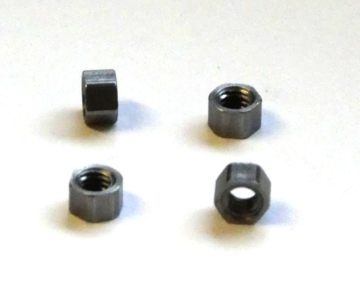 Modellsechskantmuttern Stahl hoher Kopf
