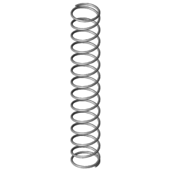 Druckfeder - Edelstahl - 0,4 x 5,4 x 33,4mm