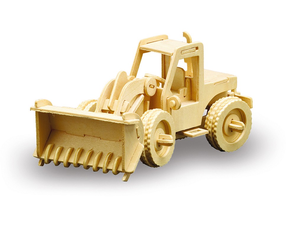 M863-6 - Holzbausatz Radlader