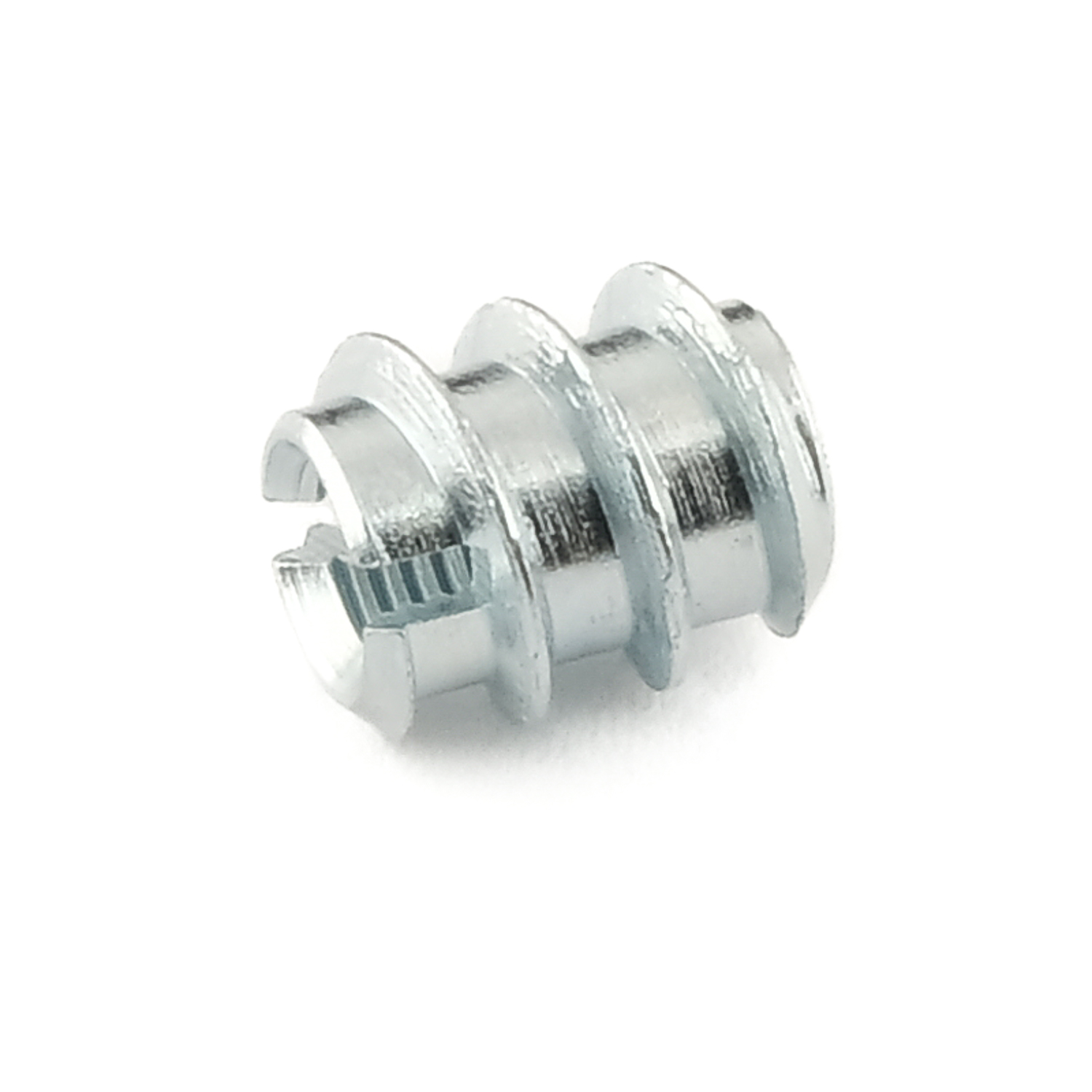 Einschraubmuttern DIN 7965 Stahl M 12 x 30 Außendurchmesser 22 mm VE= 50Stück