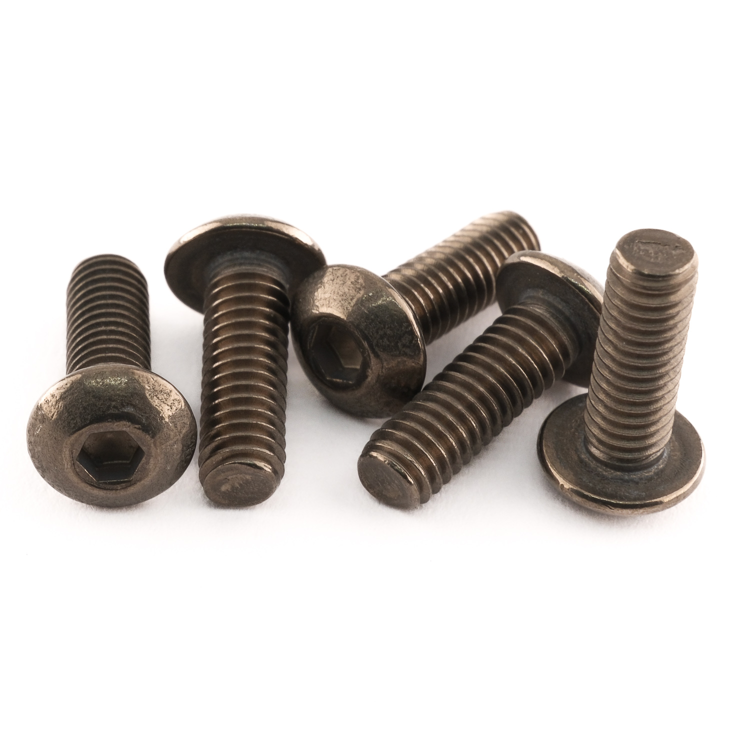 Flachkopfschraube M 2.5 x 10mm - ISO 7380 - Titan Grade 2