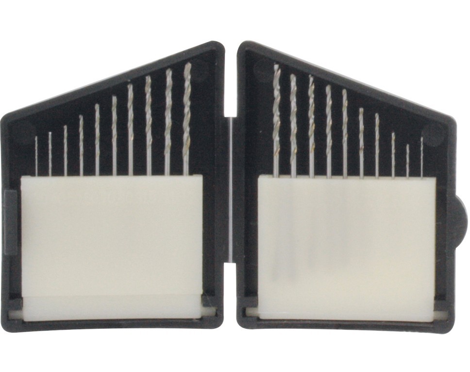 HSS200 - HSS-Bohrerset 20-tlg. Ø 0,3 - 1,2 mm