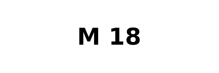Durchmesser-18