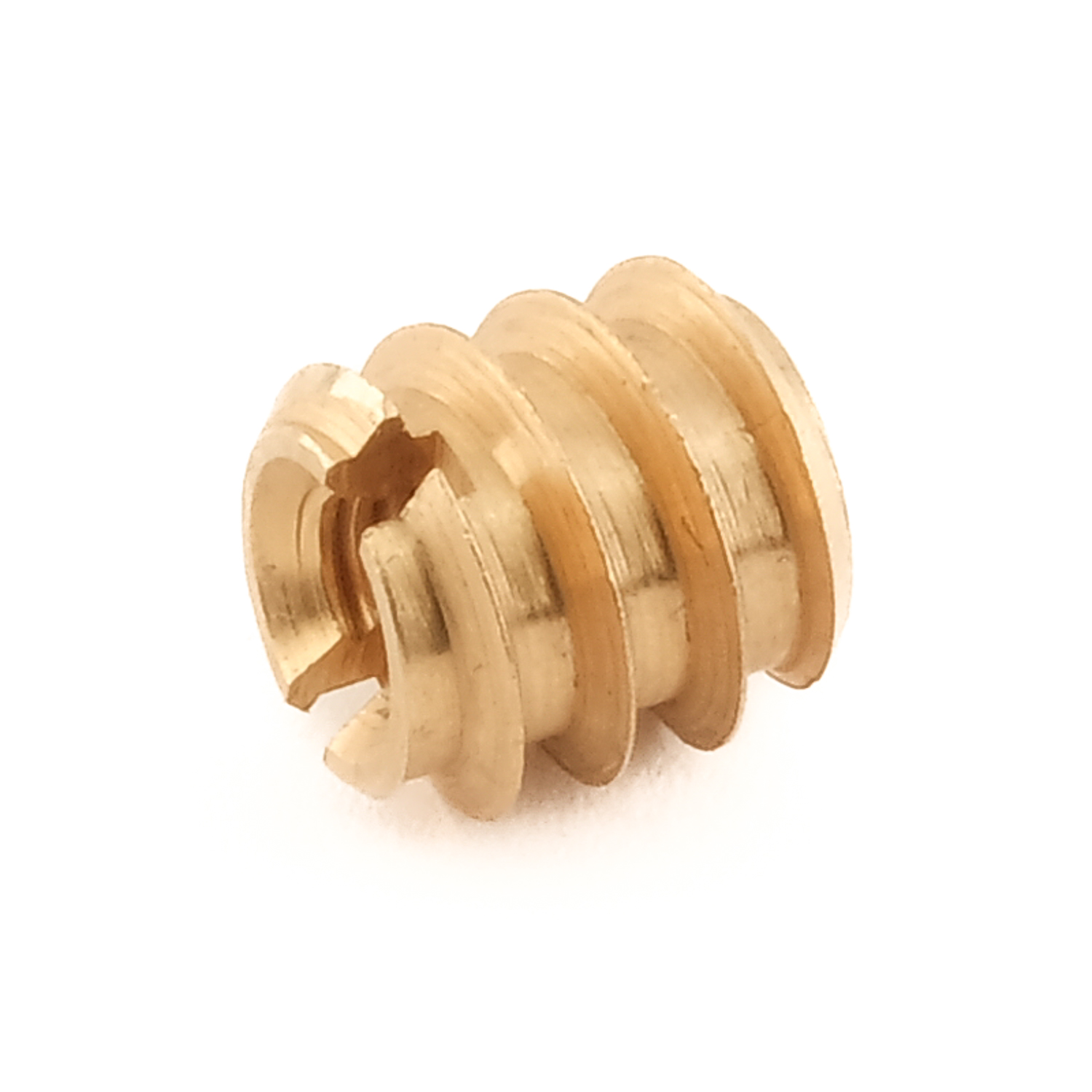 Einschraubmuttern DIN 7965 Messing M 12 x 25 Außendurchmesser 22 mm Ms VE= 100Stück