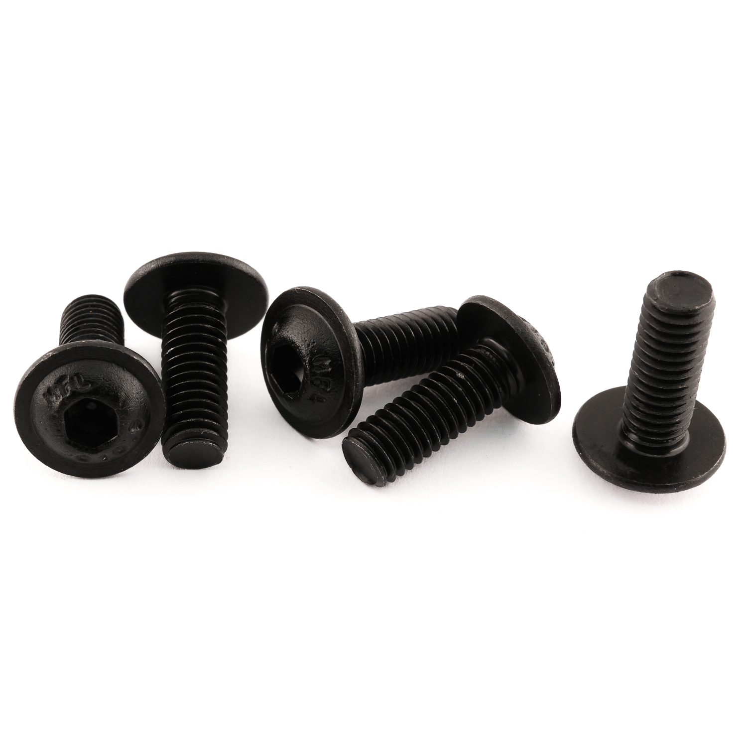 Flachkopfschrauben M 6 x 8 KP = 50 Stück