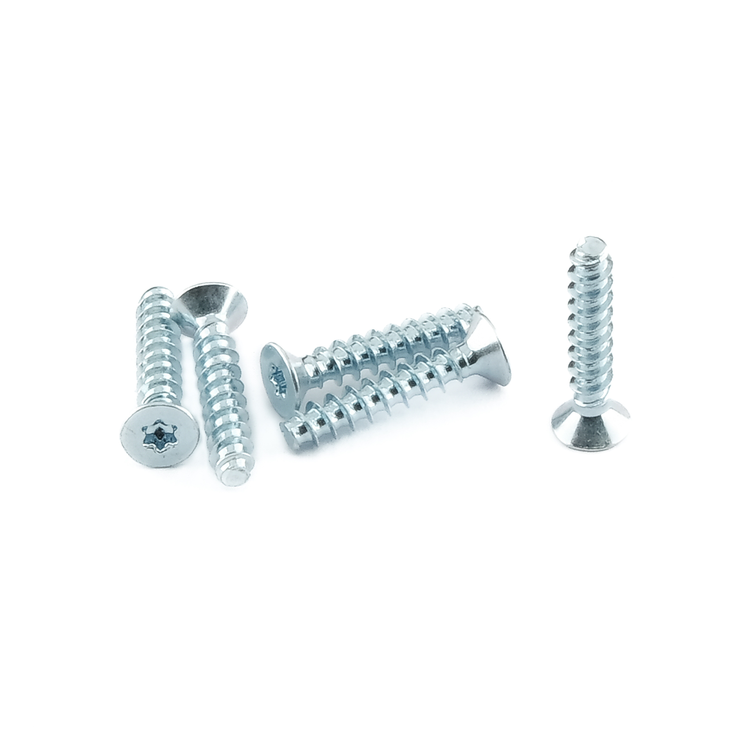 TP-Schraube für Kunststoffe - Stahl verzinkt - 2,5x10mm - VE= 100 Stück