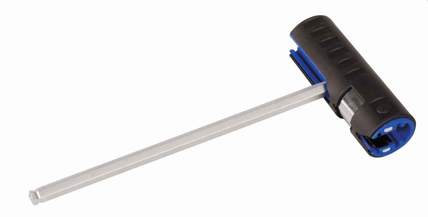 Projahn - Winkelstiftschluessel Satz Innen-6Kant lange Ausführung mit Multigriff und Spezial- Kugelkopf 1,5 - 10 mm 9-teilig - 1 Stück