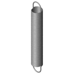 Zugfeder - Edelstahl - 0,4 x 4,4 x 31mm