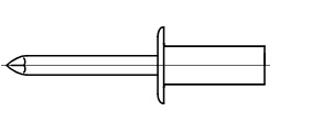 CAP-Blindniete 4,8 x 11mm VE=500