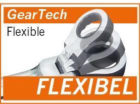 Projahn - GearTech Schluessel Satz Rolltasche flexibel 14 tlg 6 - 7 - 8 - 9 - 10 - 11 - 12 - 13 - 14 - 15 - 16 - 17 - 18 - 19 mm - 1 Stück