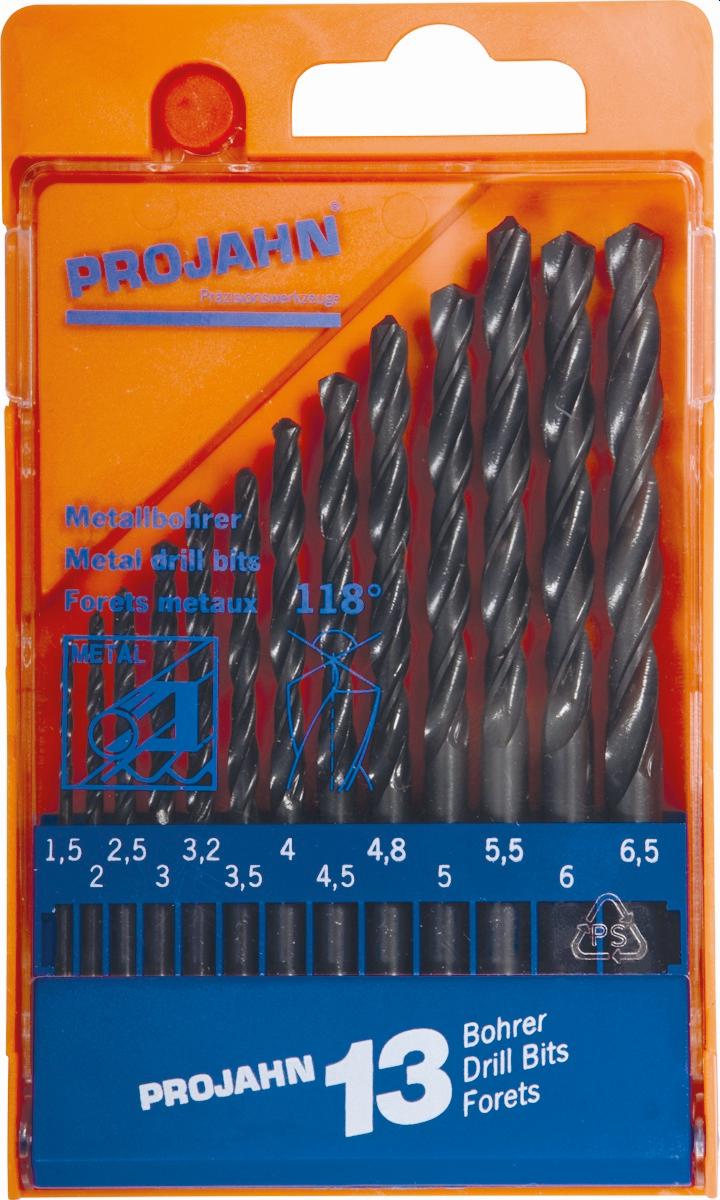 Projahn - Kunststoffkassette HSS 13tlg 1,5-6,5/0,5 + 3,2 +4,8 - 1 Stück