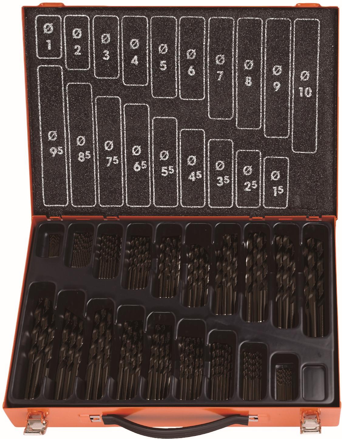 Projahn - Bohrer-Magazin HSS-R 170tlg 1-10/0,5 mm ECO - 1 Stück