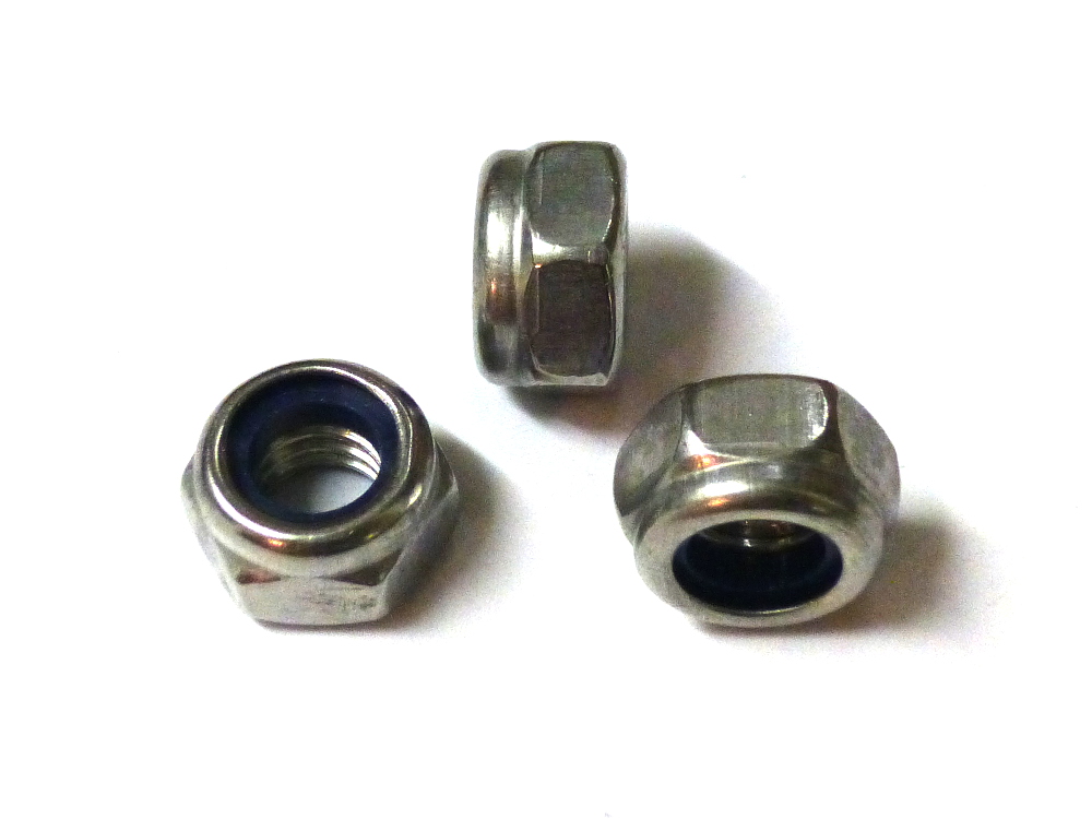 M3 - Sortiment  mit TX-Schrauben, Muttern und Scheiben in Edelstahl A2 (350 Teile)