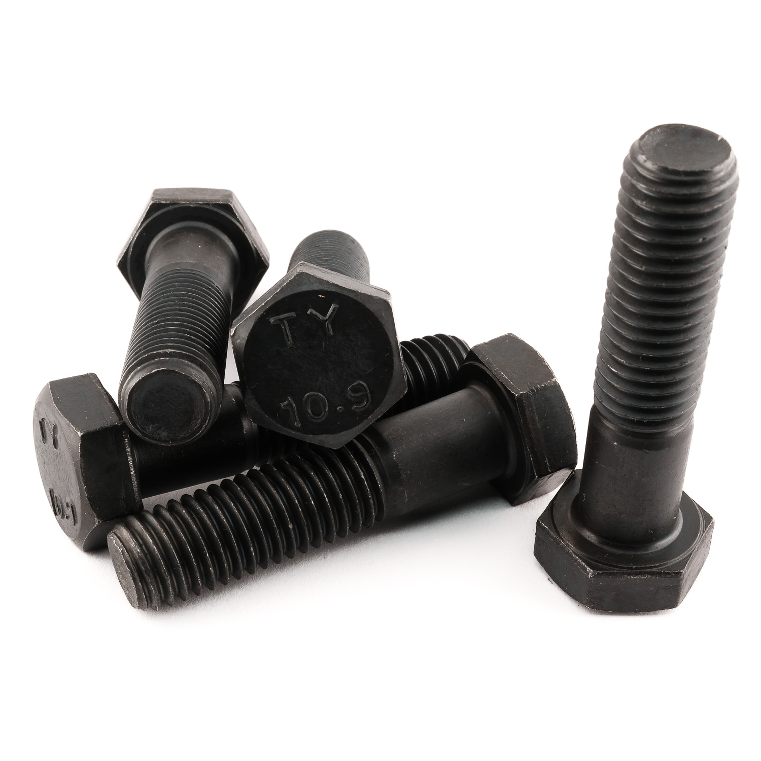 Sechskantschrauben DIN 931 10.9 M 10 x 60 VE= 10Stück