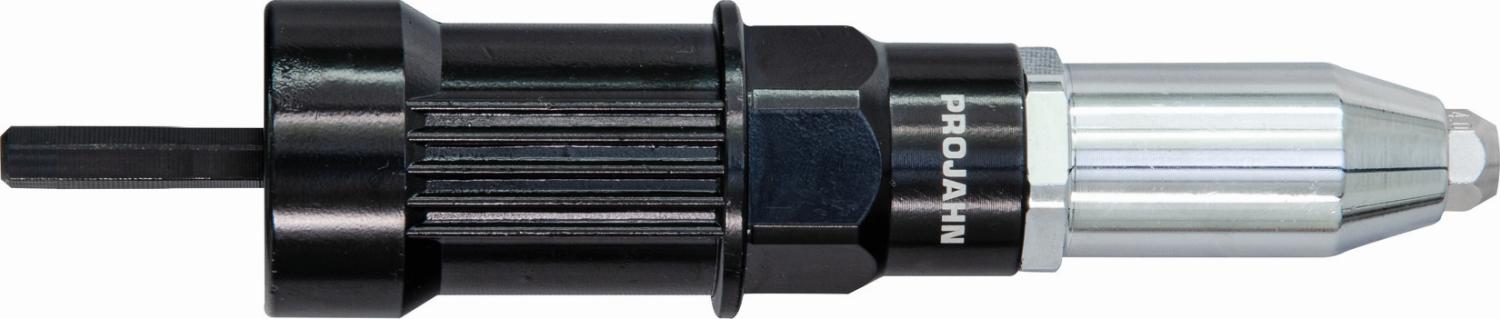 Projahn - Profi Blindnietvorsatz-Adapter für Bohrmaschinen und Akkuschrauber 3,0 - 6,4 mm - 1 Stück
