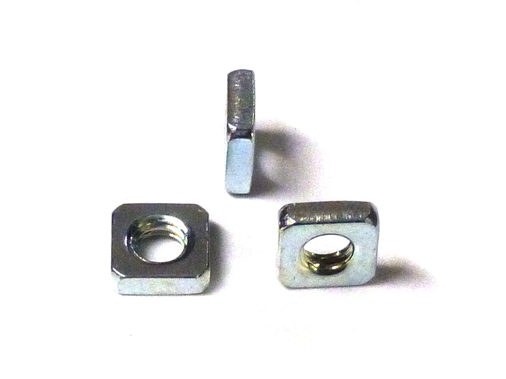 Vierkantmuttern M 6 KP = 50 Stück