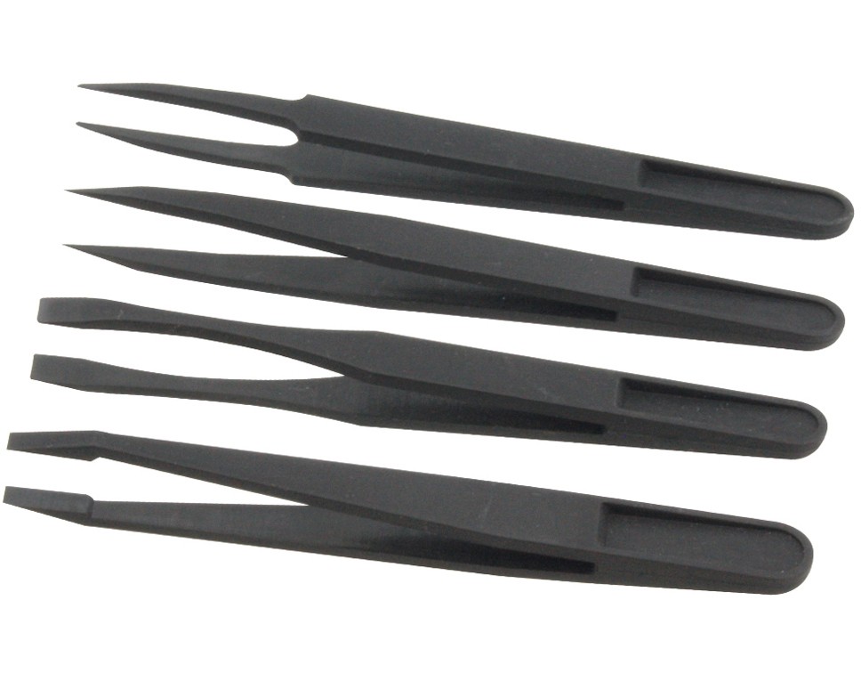 PZ84 - Kunststoff Pinzetten Set 4-tlg.