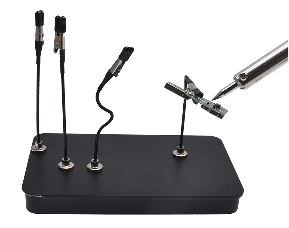 MMH-12 - Helping Hand Klemmen Set magnetisch, biegsam, 12-tlg.