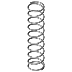 Druckfeder - Edelstahl - 0,4 x 5,4 x 23,7mm